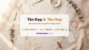 Tên đẹp