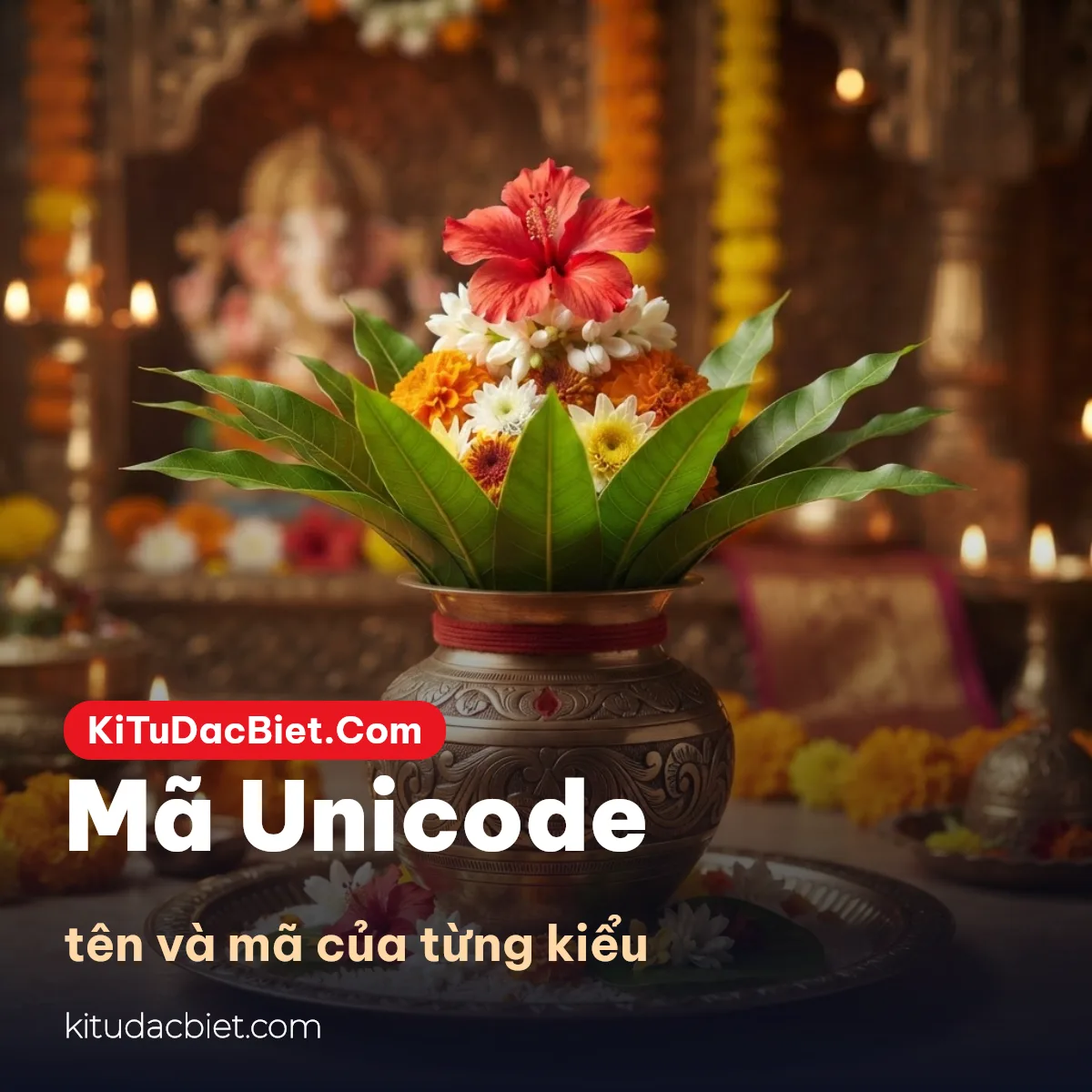 Bảng mã Unicode của kiểu chữ FF