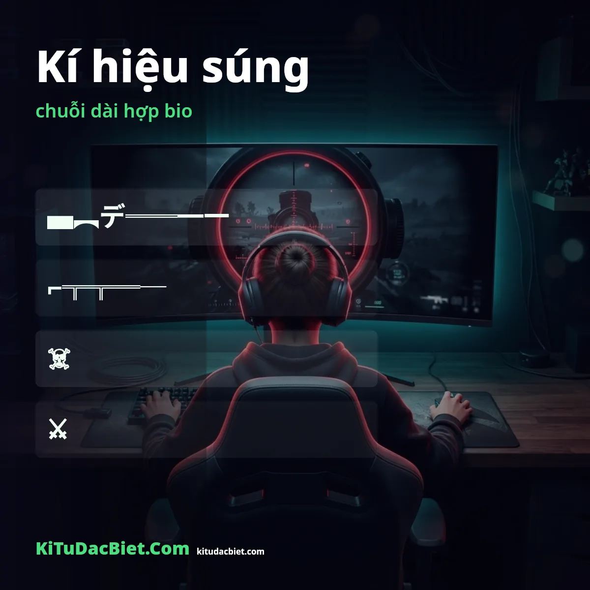 Kí hiệu súng cho tên CF Mobile