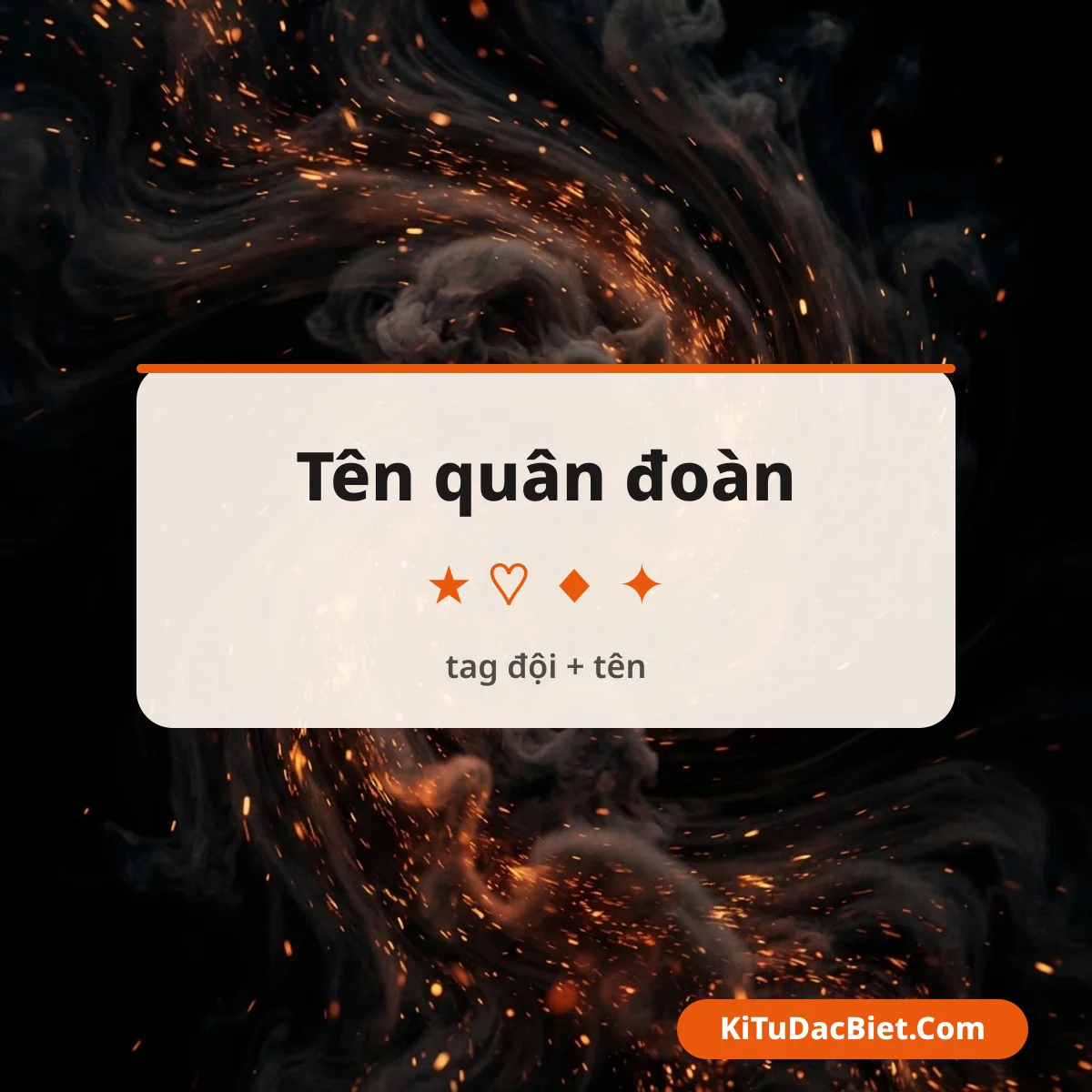 Tên quân đoàn Free Fire dạng tag đội cộng tên