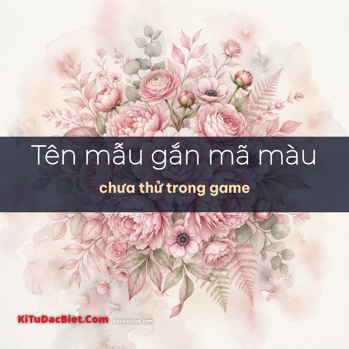 Tên mẫu gắn mã màu cho Free Fire