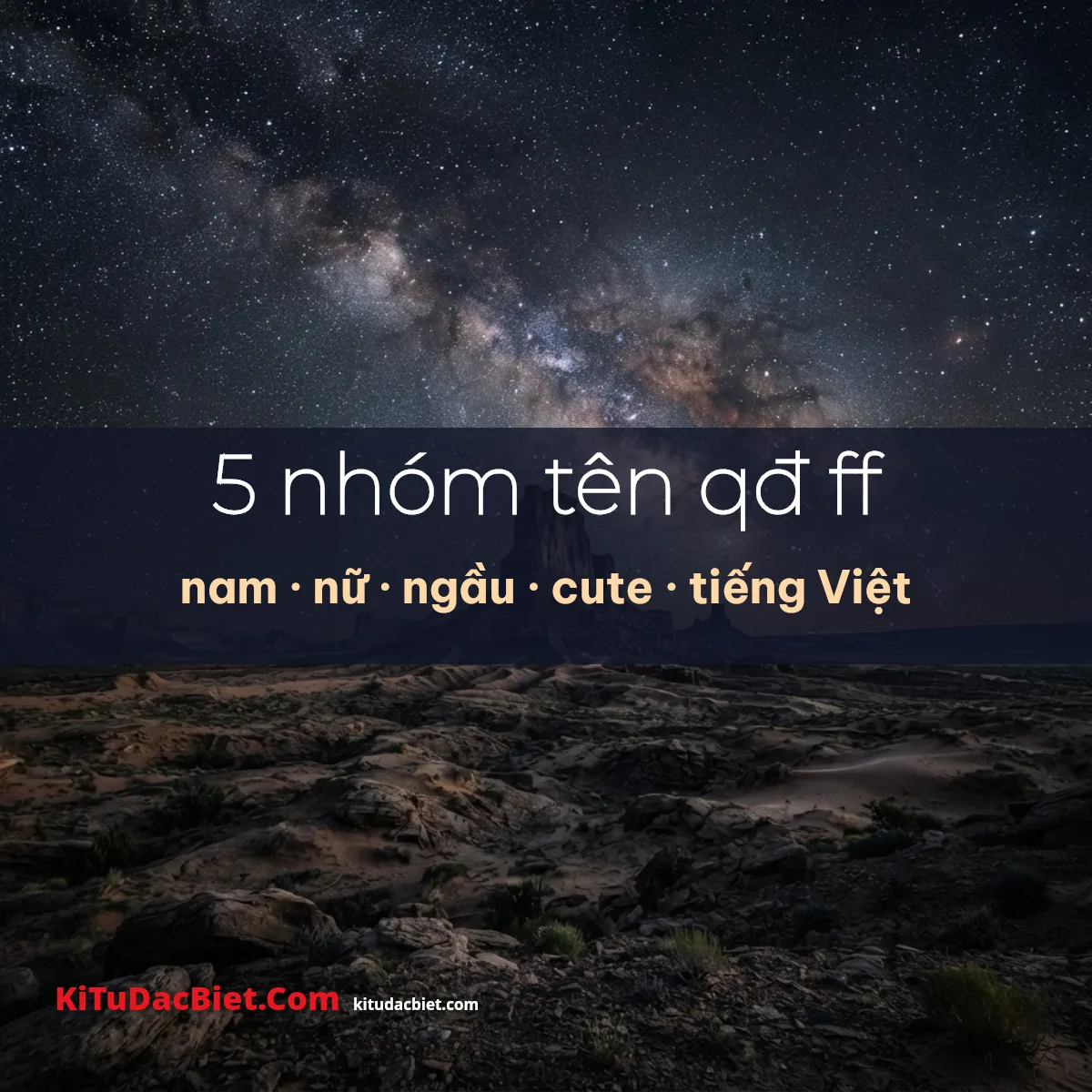 Năm nhóm tên qđ ff cho nam, nữ, ngầu, cute